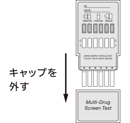 手順イラスト：検査準備