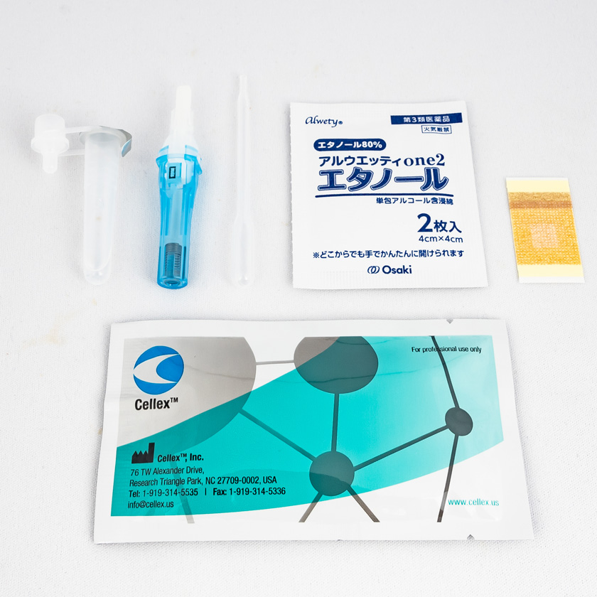 Cellex社製 「HIV・梅毒抗体検査キット」